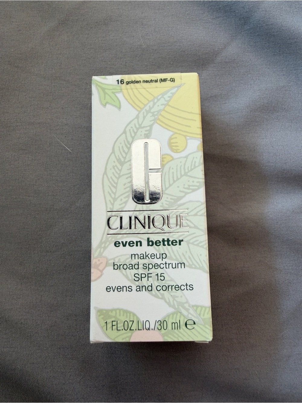 New Clinique Even Better Makeup SPF 15 - 16 Golden Neutral (30 ml)